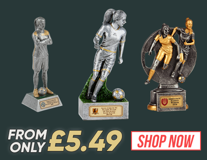female-player trophies